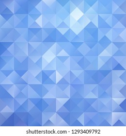 Blue Grid Mosaic Background, Creative Design Templates