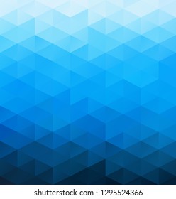 Blue Grid Mosaic Background, Creative Design Templates