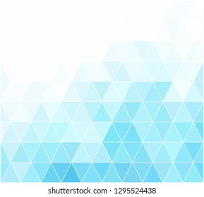 Blue Grid Mosaic Background, Creative Design Templates