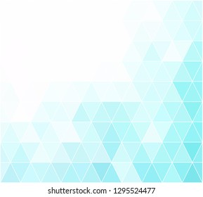 Blue Grid Mosaic Background, Creative Design Templates