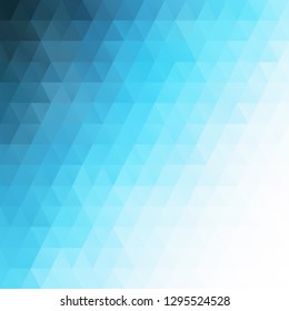Blue Grid Mosaic Background, Creative Design Templates