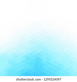 Blue Grid Mosaic Background, Creative Design Templates