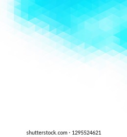Blue Grid Mosaic Background, Creative Design Templates