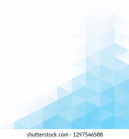 Blue Grid Mosaic Background, Creative Design Templates