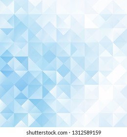 Blue Grid Mosaic Background, Creative Design Templates