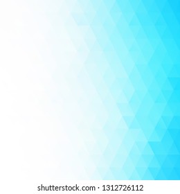 Blue Grid Mosaic Background, Creative Design Templates