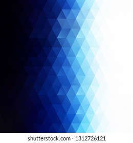 Blue Grid Mosaic Background, Creative Design Templates
