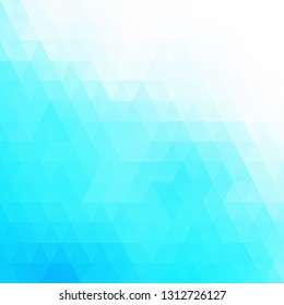 Blue Grid Mosaic Background, Creative Design Templates