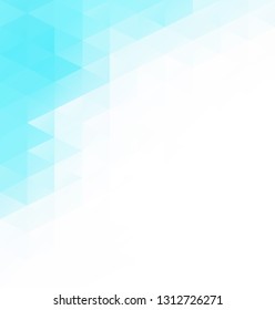Blue Grid Mosaic Background, Creative Design Templates