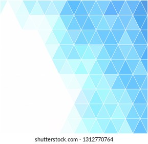 Blue Grid Mosaic Background, Creative Design Templates