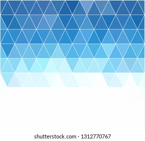 Blue Grid Mosaic Background, Creative Design Templates