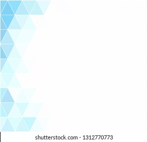 Blue Grid Mosaic Background, Creative Design Templates