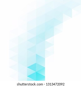 Blue Grid Mosaic Background, Creative Design Templates