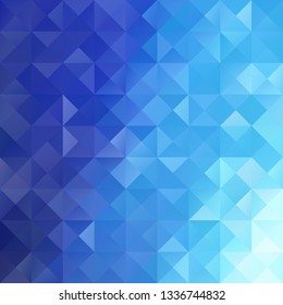 Blue Grid Mosaic Background, Creative Design Templates
