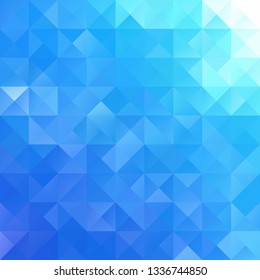 Blue Grid Mosaic Background, Creative Design Templates