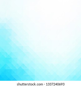 Blue Grid Mosaic Background, Creative Design Templates