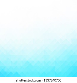 Blue Grid Mosaic Background, Creative Design Templates
