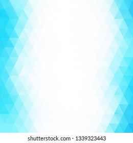 Blue Grid Mosaic Background, Creative Design Templates