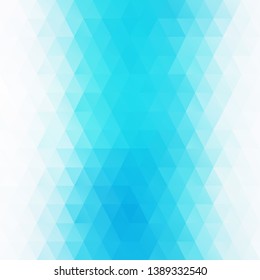Blue Grid Mosaic Background, Creative Design Templates