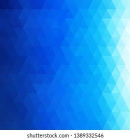 Blue Grid Mosaic Background, Creative Design Templates