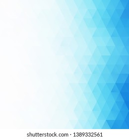 Blue Grid Mosaic Background, Creative Design Templates