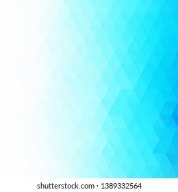 Blue Grid Mosaic Background, Creative Design Templates