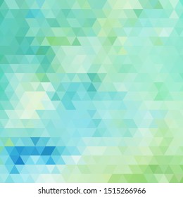 Blue Grid Mosaic Background, Creative Design Templates