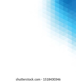 Blue Grid Mosaic Background, Creative Design Templates