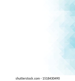 Blue Grid Mosaic Background, Creative Design Templates