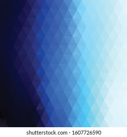 Blue Grid Mosaic Background, Creative Design Templates