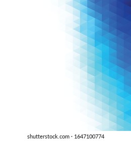 Blue Grid Mosaic Background, Creative Design Templates
