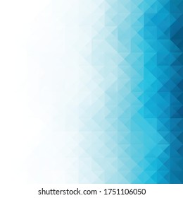 Blue Grid Mosaic Background, Creative Design Templates