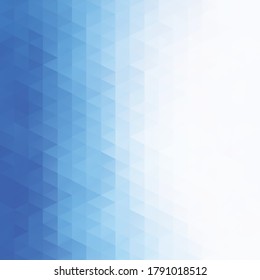 Blue Grid Mosaic Background, Creative Design Templates