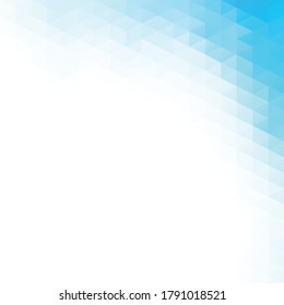 Fondo azul de mosaico de cuadrícula, plantillas de diseño creativas