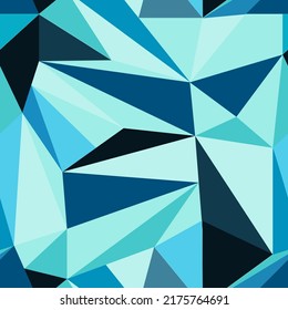 Blue Grid Mosaic Background, Creative Design Templates