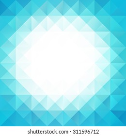 Blue Grid Mosaic Background, Creative Design Templates