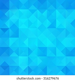 Blue Grid Mosaic Background, Creative Design Templates