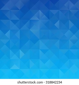 Blue Grid Mosaic Background, Creative Design Templates