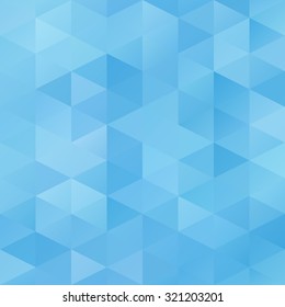 Blue Grid Mosaic Background, Creative Design Templates