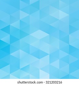 Blue Grid Mosaic Background, Creative Design Templates