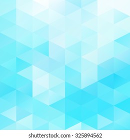 Blue Grid Mosaic Background, Creative Design Templates