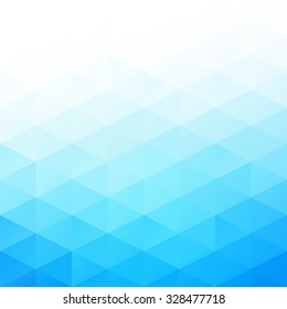 Blue Grid Mosaic Background, Creative Design Templates