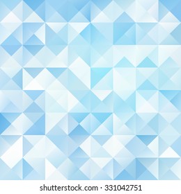 Blue Grid Mosaic Background, Creative Design Templates