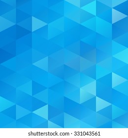 Blue Grid Mosaic Background, Creative Design Templates