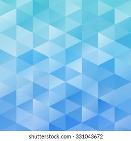 Blue Grid Mosaic Background, Creative Design Templates