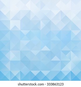 Blue Grid Mosaic Background, Creative Design Template