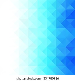 Blue Grid Mosaic Background, Creative Design Templates