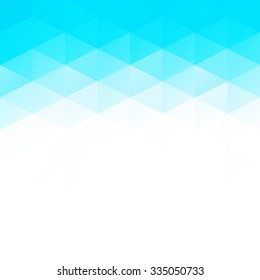 Blue Grid Mosaic Background, Creative Design Templates