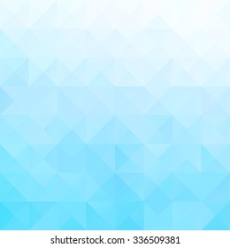 Blue Grid Mosaic Background, Creative Design Templates