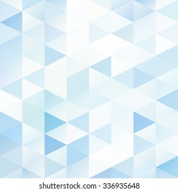 Blue Grid Mosaic Background, Creative Design Templates
